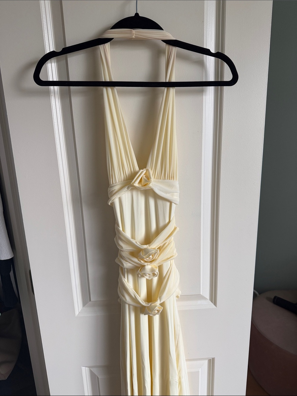 Villadiego dress in Vanilla Maygel Coronel - Picture 2 of 8